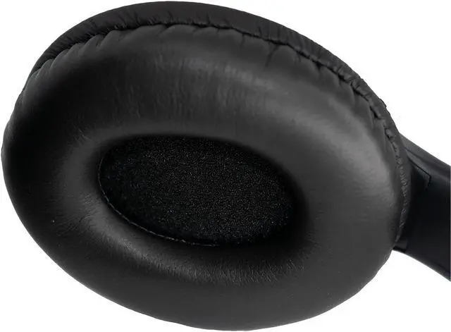 Alt view image 18 of 18 - Spracht Noise-Canceling Stereo On-the-Ear Computer Headset Black (ZUMWDUSB2)