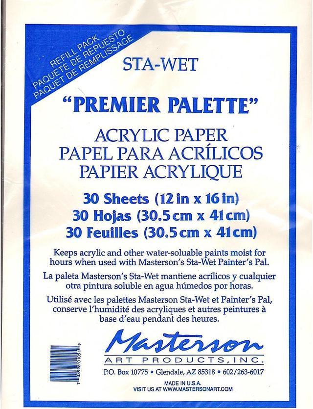 STA-WET Masterson's Premier Palette Sponge 12 x 16