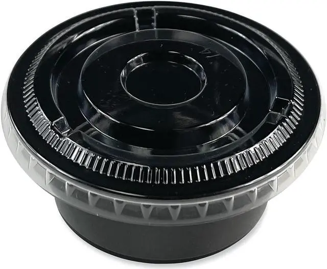 Alt view image 4 of 5 - Boardwalk Souffle/Portion Cups 3.25 oz Polypropylene Black 2 500/Carton PRTN325BL