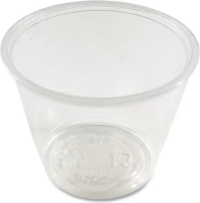 Main image of Boardwalk Souffle/Portion Cups 5.5 oz Polypropylene Translucent 2 500/Carton PRTN55TS