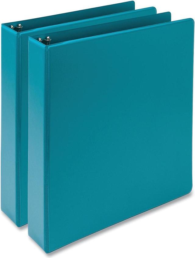 Alt view image 3 of 6 - Samsill Earth's Choice 1 1/2" 3-Ring View Binders Teal 2/Pack (SAMMP286577)