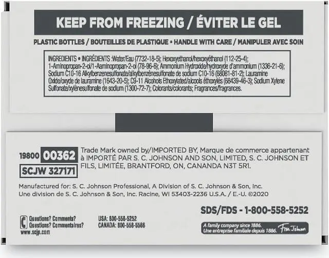 Alt view image 4 of 5 - Original Glass Cleaner Fresh Scent 32 oz Spray Bottle 4/Carton 327171