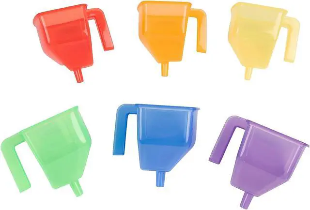 Main image of Learning Advantage TickiT Translucent Funnels Set of 6 (CTU73113)