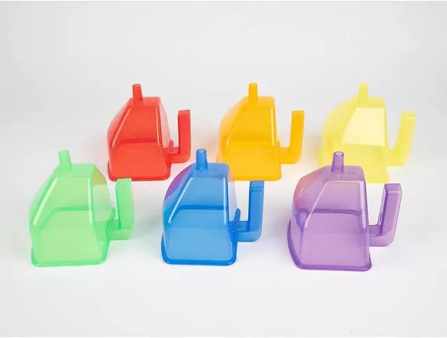 Alt view image 2 of 8 - Learning Advantage TickiT Translucent Funnels Set of 6 (CTU73113)