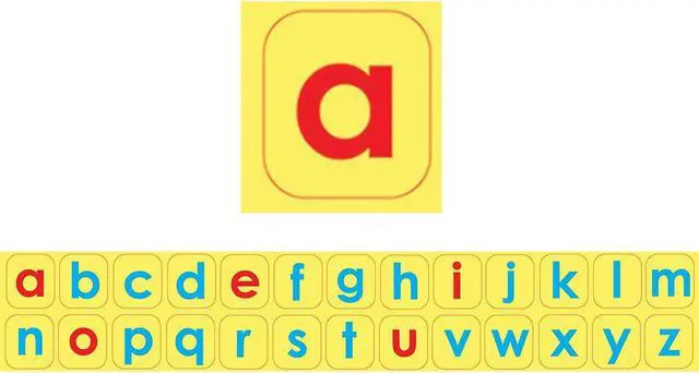 Alt view image 2 of 3 - Ashley Productions Die-Cut 1" Magnetic Foam Lowercase Letters Assorted Colors 104 Pieces Per Pack 3 Packs (ASH40001-3)