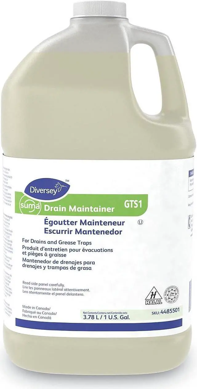 Alt view image 2 of 3 - DIVERSEY 4485501 Suma Drain Maintainer,1 gal,PK4