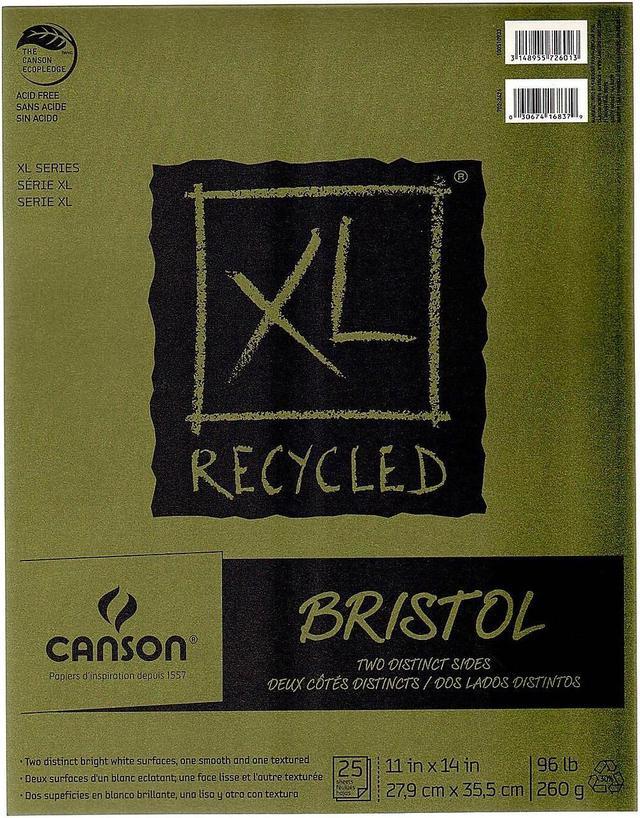 XL Bristol Pad - 11 x 14, Smooth, 25 Sheets