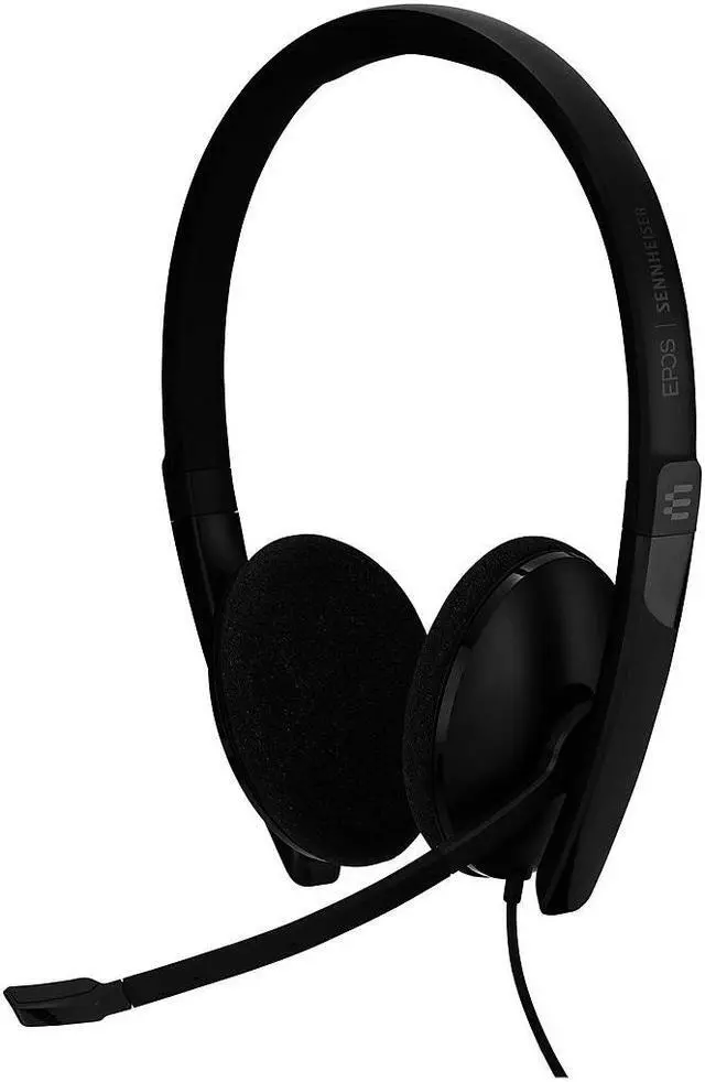 Alt view image 13 of 18 - EPOS I Sennheiser ADAPT 160T USB II Stereo Computer Headset Over-the-Head Black (1000901)