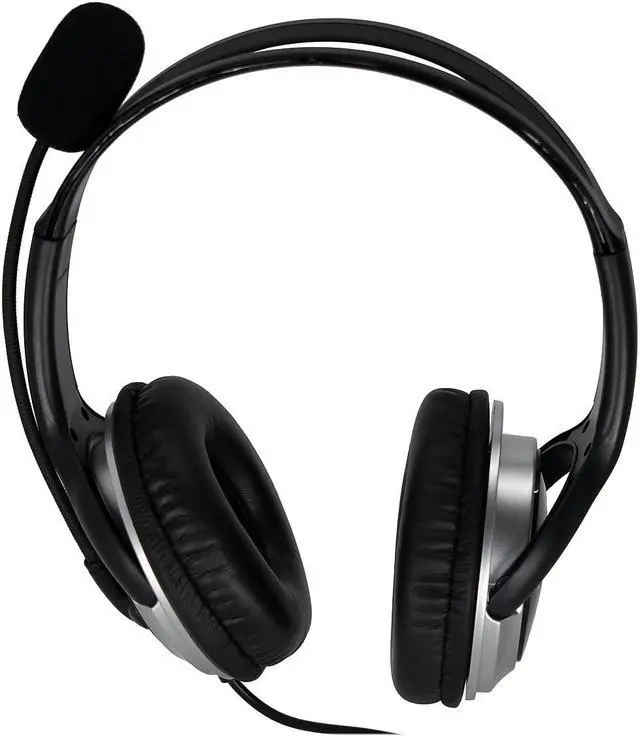 Alt view image 14 of 18 - Spracht Noise-Canceling Stereo On-the-Ear Computer Headset Black (ZUMWDUSB2)