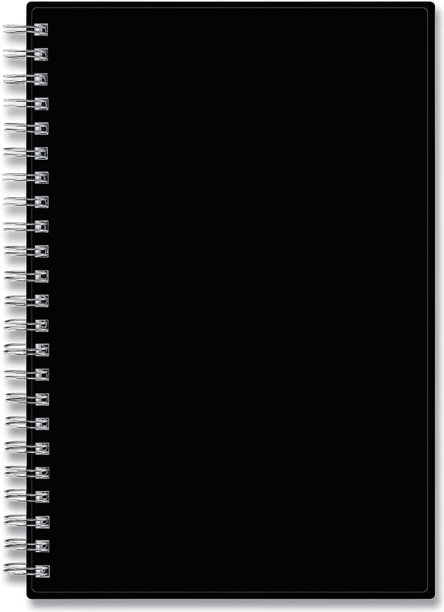 Alt view image 5 of 8 - 2024 AT-A-GLANCE 8.75 x 7 Harmony Daily Hardcover Planner Berry Cover 609980659