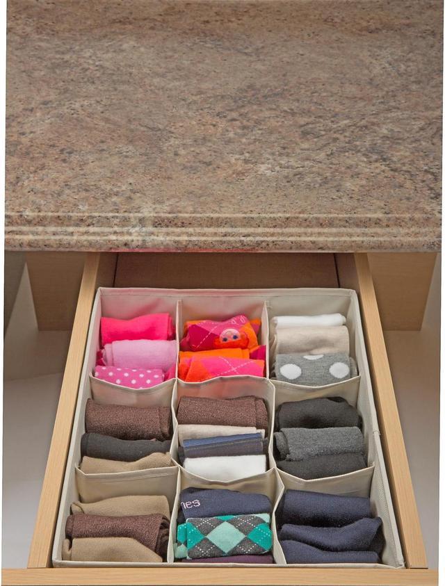 Simplify 9 Clear Narrow Drawer Organizer