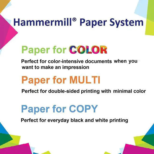 Alt view image 14 of 14 - Hammermill Multipurpose Paper 20lb. 8-1/2"x14" Pink 103390