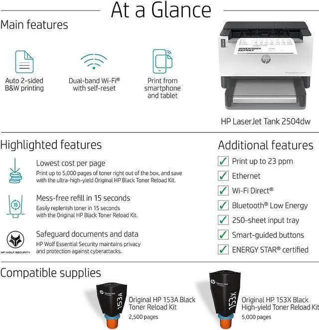 Alt view image 12 of 16 - HP LaserJet Tank 2504dw Printer (2R7F4A)