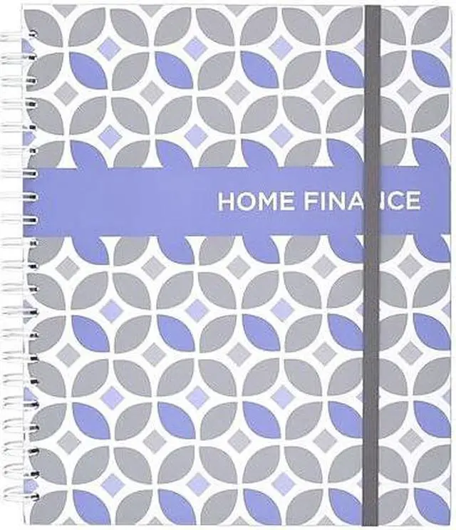 Main image of Mead Home Finances 9" x 11" Calendar Year Monthly Planner Paperboard Cover Multicolor (854-431)