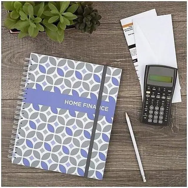 Alt view image 2 of 8 - Mead Home Finances 9" x 11" Calendar Year Monthly Planner Paperboard Cover Multicolor (854-431)