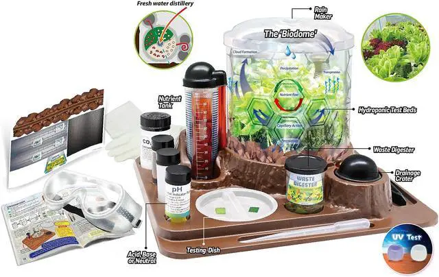 Alt view image 3 of 8 - Learning Advantage WILD! Science Assorted Materials Mars Landing Survival Kit Multicolored (CTUWES32XL)