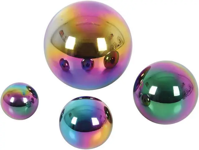 Alt view image 2 of 7 - Learning Advantage TickiT Sensory Reflective Balls Color Burst Set of 4 (CTU72221)