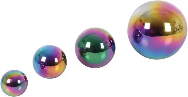 Main image of Learning Advantage TickiT Sensory Reflective Balls Color Burst Set of 4 (CTU72221)