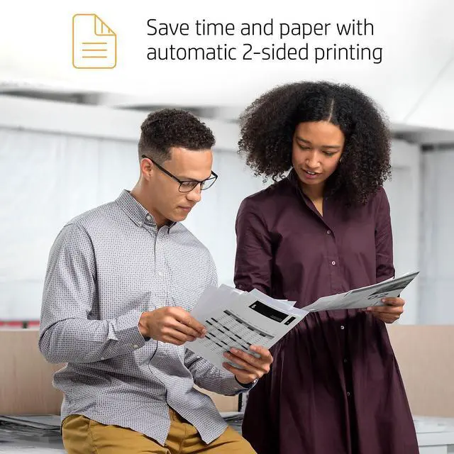 Alt view image 20 of 20 - HP LaserJet Pro 4001dw Laser Printer, Black And White Mobile Print Up to 80,000