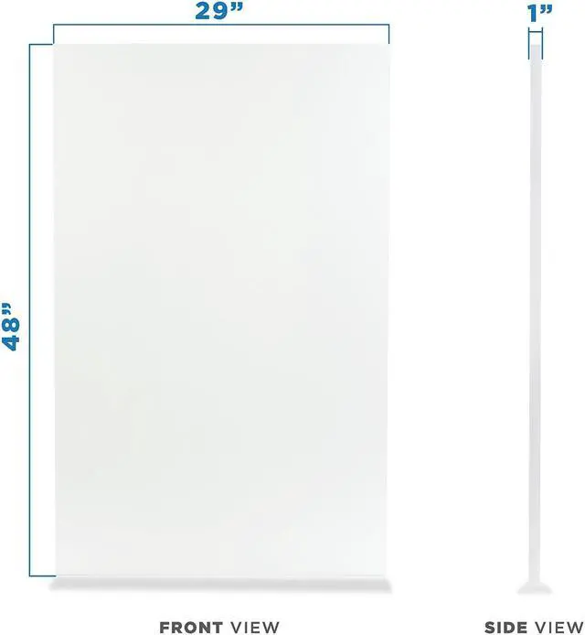 Alt view image 6 of 6 - Mount-It! Desk Table Top for Standing Desks | 48 Inch Wide x 29 Inch Deep | White