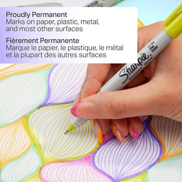 Alt view image 7 of 11 - Sharpie Ultra Fine Tip Permanent Marker Color Burst Assortment 24/Pack 1949558