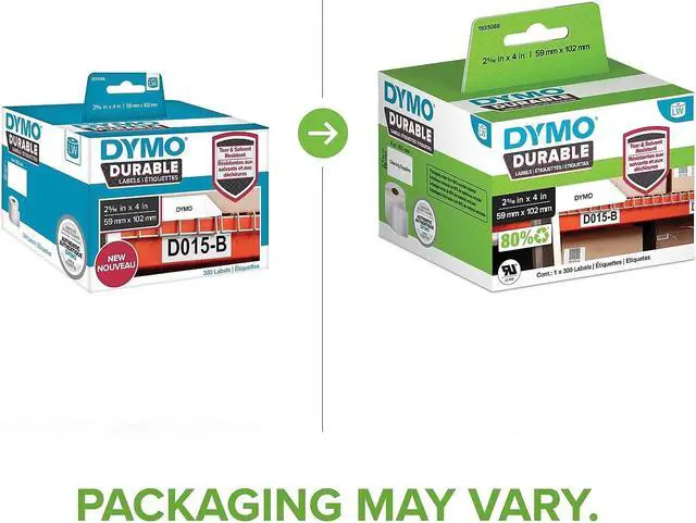 Alt view image 2 of 8 - DYMO LW Durable 1933088 Printer Label 2.32W