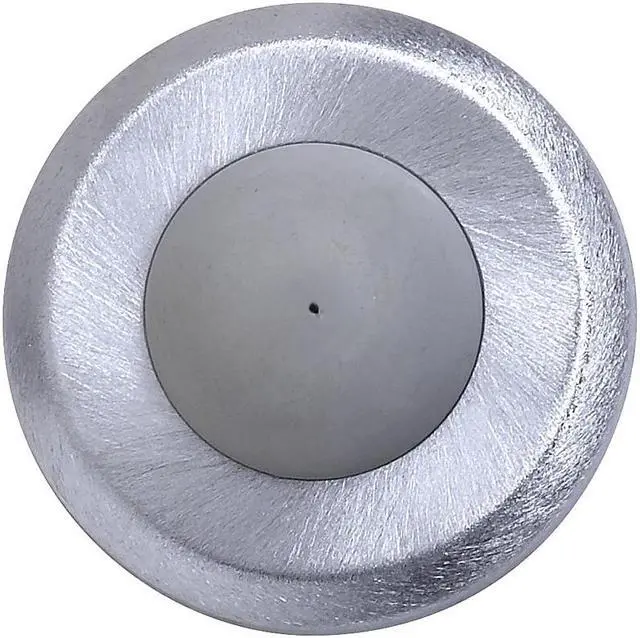 Main image of Tell Manufacturing Tell Convex Wall Bumper Satin Chrome Finish 26D DT100085