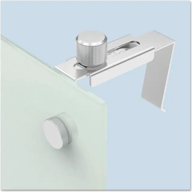 Alt view image 4 of 10 - Quartet Infinity Magnetic Glass Dry Erase Cubicle Board 18 x 30 White PDEC1830