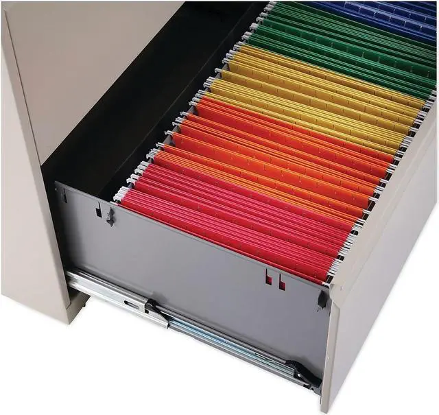 Alt view image 6 of 8 - Universal Metal Mesh Drawer Organizer 15 x 11 7/8 x 2 1/2 Black 20021