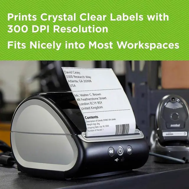 Alt view image 6 of 8 - Dymo LabelWriter 550 Turbo Desktop Label Printer (2112553)