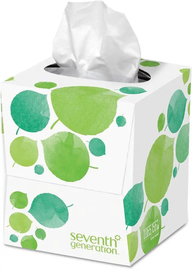 Main image of SEVENTH GENERATION 100% Recycled Facial Tissue 2-Ply 85/Box 13719EA