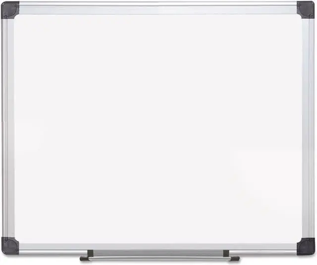 Alt view image 5 of 7 - MasterVision Porcelain Value Dry Erase Board 24 x 36 White Aluminum Frame CR0601170MV