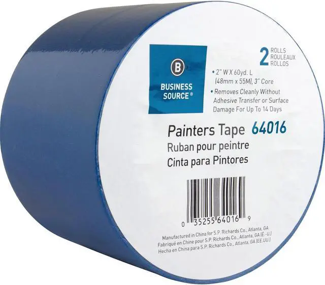 Main image of Business Source Painters Tape Multisurface 2"x60 Yards 2 Roll/PK BE 64016