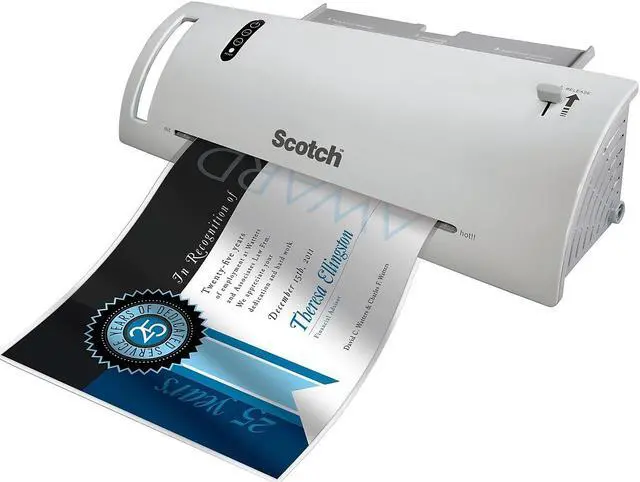 Alt view image 2 of 3 - Scotch Thermal Laminating Pouches Letter Size 3 Mil 50/Pack (MMMTP385450)