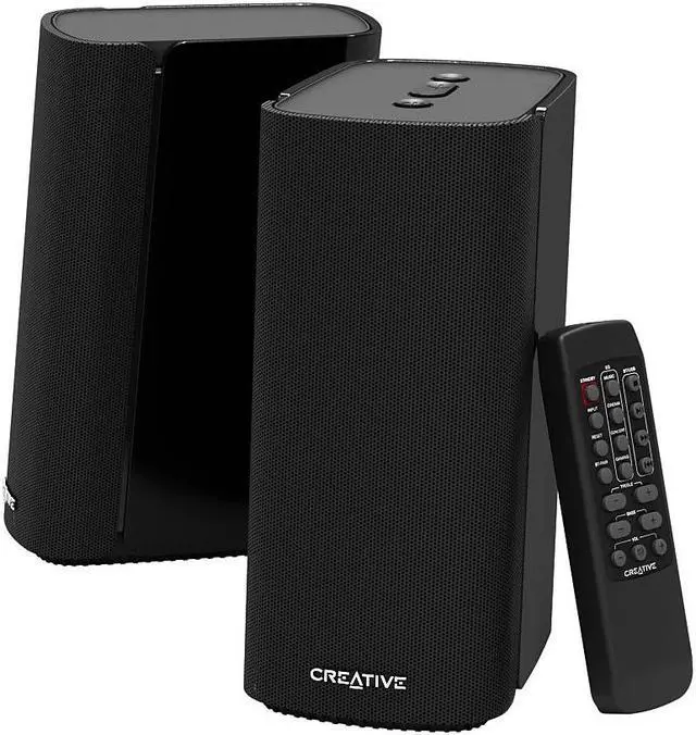 Main image of Creative T100 Wireless Computer Speaker System Black (MF1690AA002)