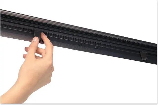 Alt view image 6 of 7 - MasterVision Basic Tripod Melamine Presentation Easel 22 1/2 x 42 White/Black EA2300045