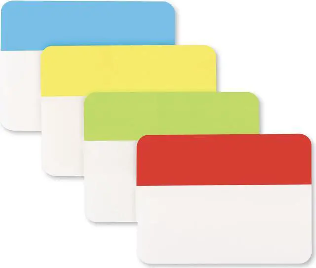 Alt view image 3 of 3 - Universal UNV99021 Self Stick Index Tab, 2", Assorted Colors, 40/Pack