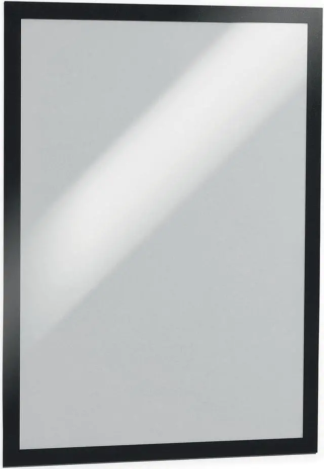 Alt view image 3 of 20 - Durable Duraframe Sign Holder, 11 X 17, Black Frame, 2/Pack 476901