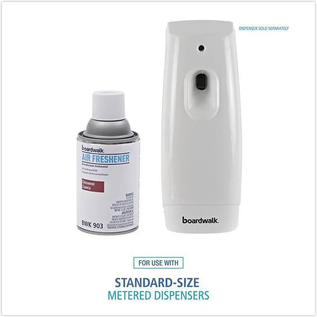 Alt view image 8 of 12 - Metered Air Freshener Refill, Cinnamon Sunset, 5.3 oz Aerosol, 12/Carton BWK903