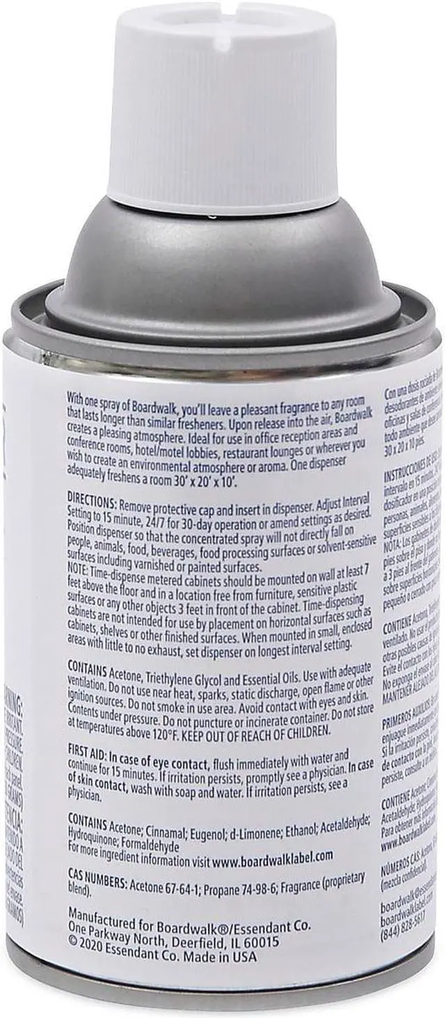 Alt view image 12 of 12 - Metered Air Freshener Refill, Cinnamon Sunset, 5.3 oz Aerosol, 12/Carton BWK903