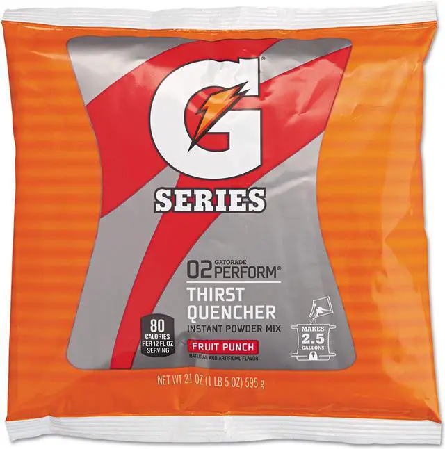 Main image of Gatorade G2 Low Calorie Powdered Drink Mix Fruit Punch 21oz Packet 32/Carton 33691