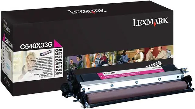 Alt view image 7 of 12 - Lexmark Magenta Developer Unit (30 000 Yield) C540X33G