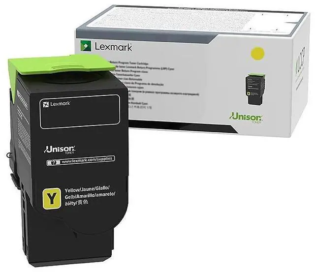 Alt view image 9 of 10 - LEXMARK C240X40 C/MC2425, 2535, MC2640 3.5K YELLOW TONER