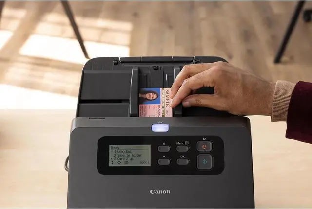 Alt view image 11 of 18 - Canon imageFORMULA DR-M260 (2405C002) 24 bit 600 dpi Sheet Fed Scanners - Document