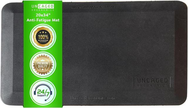 Main image of Anti Fatigue Mat Standing Desk Office - 20x34 in Standing Desk Mat Anti Fatigue floor mat Kitchen Mat Office Desk Accessories standing mat home office accessories Anti Fatigue Mat for Standing Desk