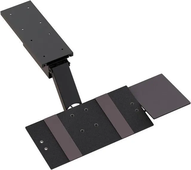 Alt view image 8 of 8 - KT2 Keyboard Tray Under Desk Adjustable Height - Standing Desk Keyboard Tray Sit Stand Keyboard Drawer under desk slide out best Under Desk Keyboard Tray slide out with Mouse Pad keyboard holder