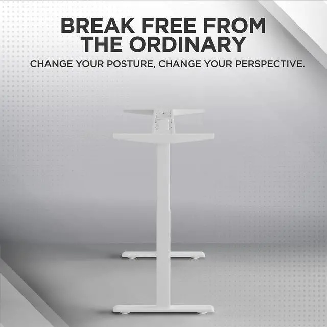 Alt view image 9 of 14 - Rise Up Standing Desk Legs  Dual Motor Standing Desk Frame with Memory Electric Standing Desk Frame Height Adjustable Table Legs for Sit Stand Desk Base Electronic Rising Desk