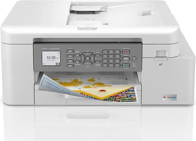 Alt view image 16 of 20 - Brother MFCJ4335DW Up to 20 ppm Black Print Speed Wireless 802.11 b/g/n InkJet MFC / All-In-One Color Printer