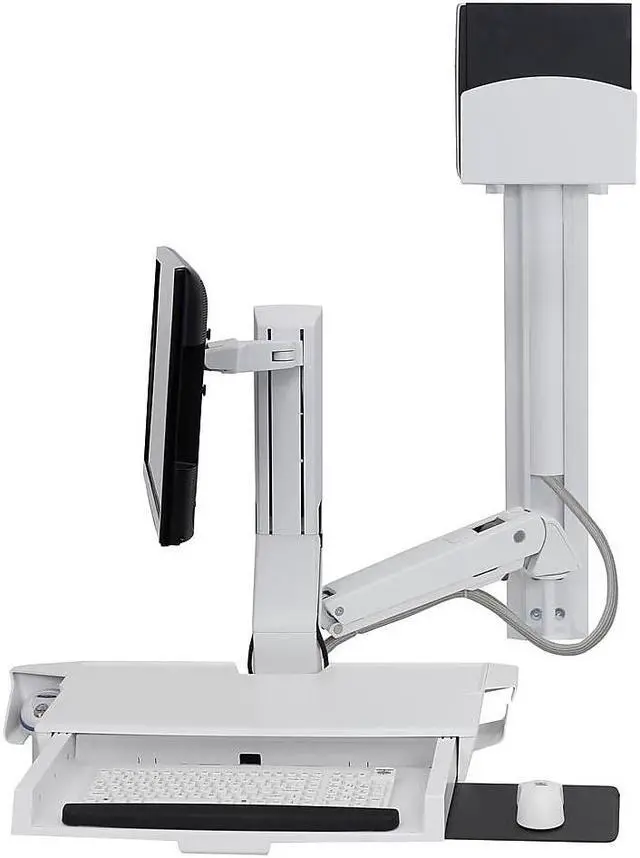 Alt view image 5 of 6 - Ergotron 45-594-216 SV Combo System with Worksurface