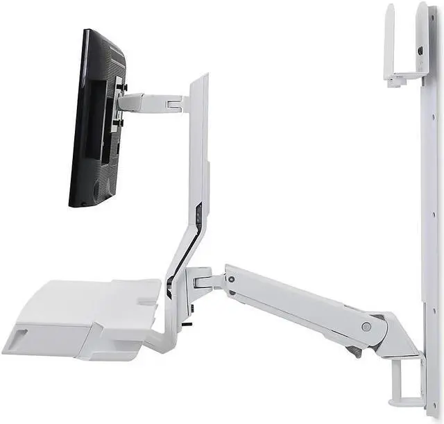 Alt view image 6 of 6 - Ergotron 45-594-216 SV Combo System with Worksurface